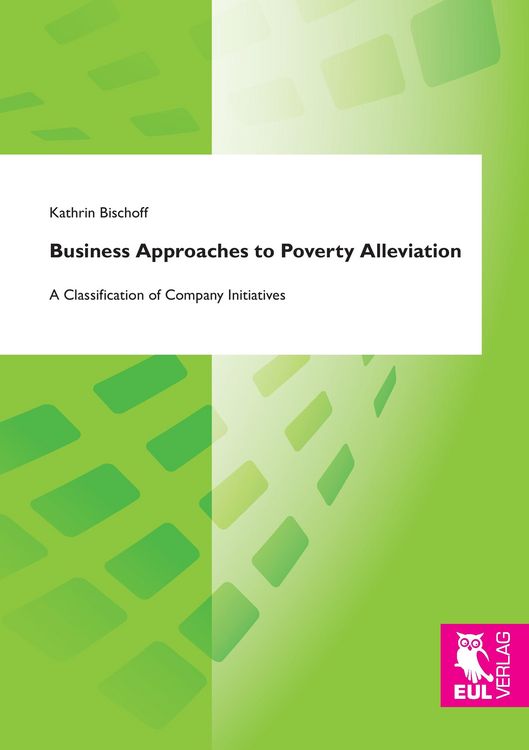 Produktbild: Business Approaches to Poverty Alleviation