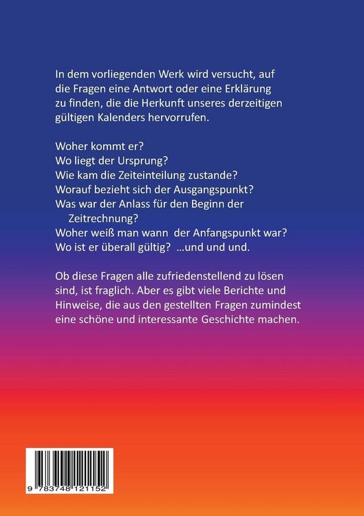 Produktbild: Der Zeitpunkt der Geburt Christi und unser Kalender