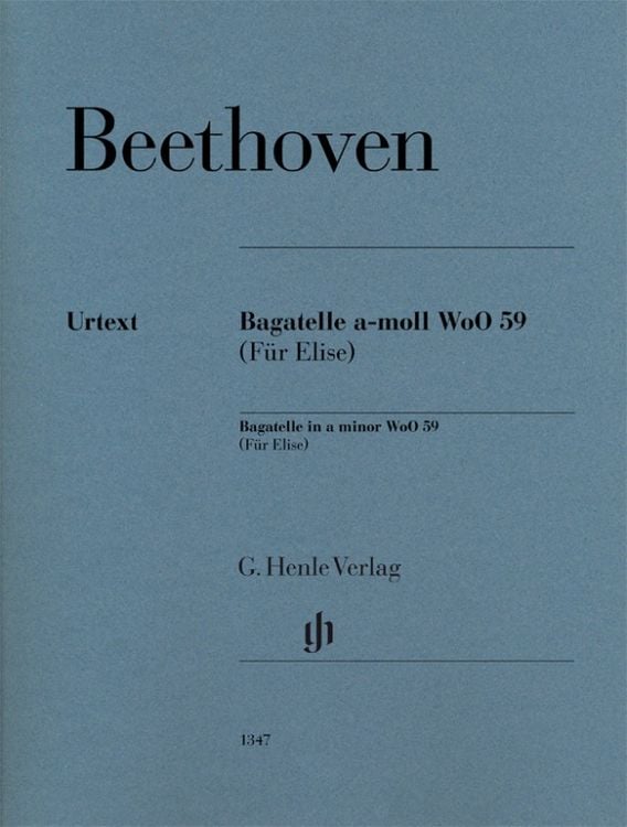 Bild vom Artikel Ludwig van Beethoven - Bagatelle a-moll WoO 59 (Für Elise) vom Autor Ludwig van Beethoven
