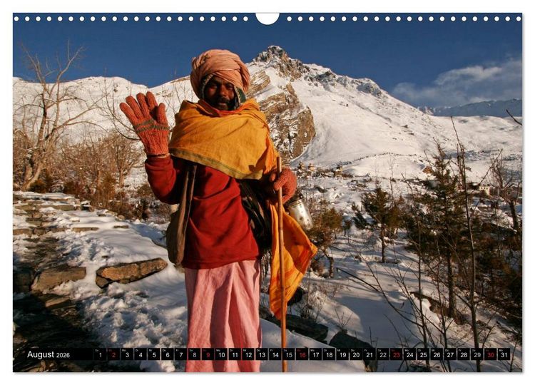 Produktbild: Nepal - Jomsom Trek (Wandkalender 2026 DIN A3 quer), CALVENDO Monatskalender