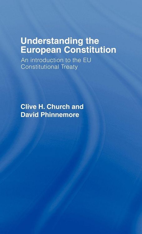 Produktbild: Understanding the European Constitution