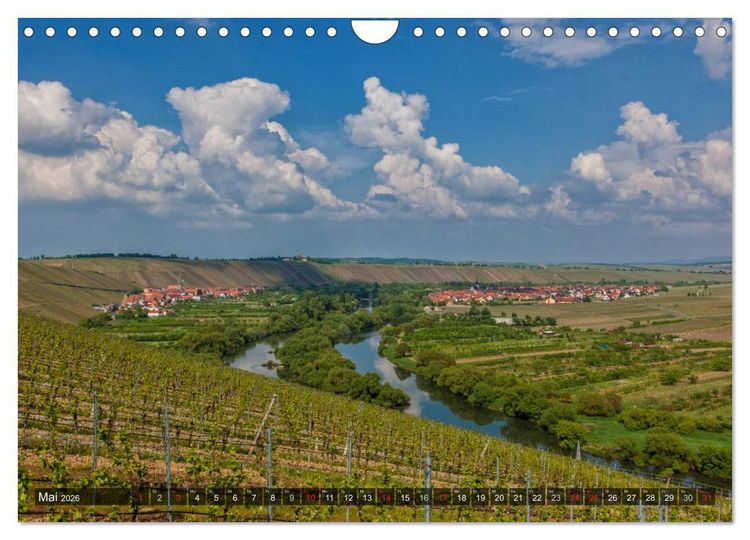 Produktbild: Weinland Franken (Wandkalender 2026 DIN A4 quer), CALVENDO Monatskalender