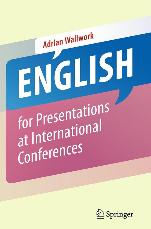 Produktbild: English for Presentations at International Conferences