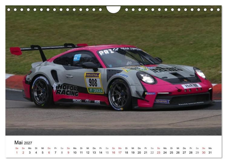 Produktbild: Motorsport aus Zuffenhausen (Wandkalender 2027 DIN A4 quer), CALVENDO Monatskalender