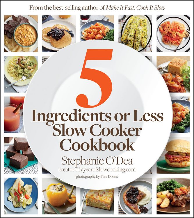 Produktbild: 5 Ingredients or Less Slow Cooker Cookbook