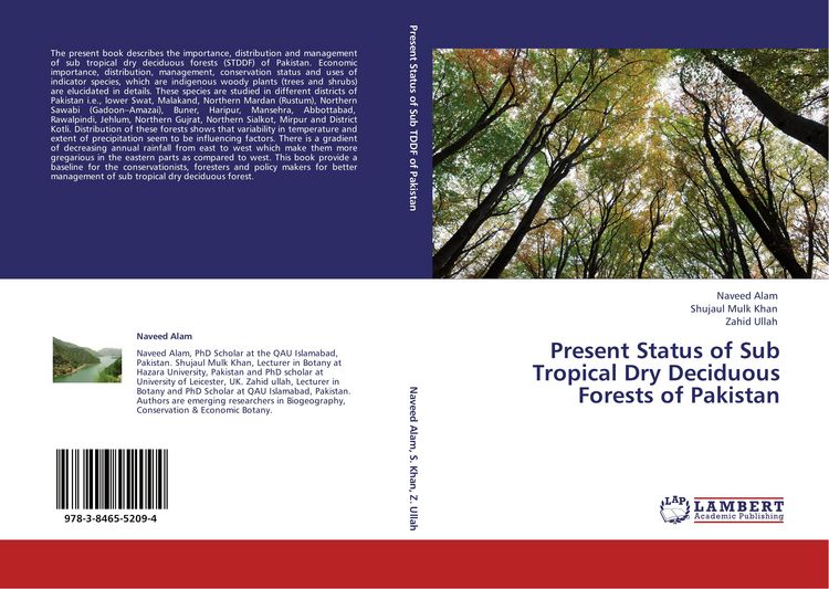 Produktbild: Present Status of Sub Tropical Dry Deciduous Forests of Pakistan