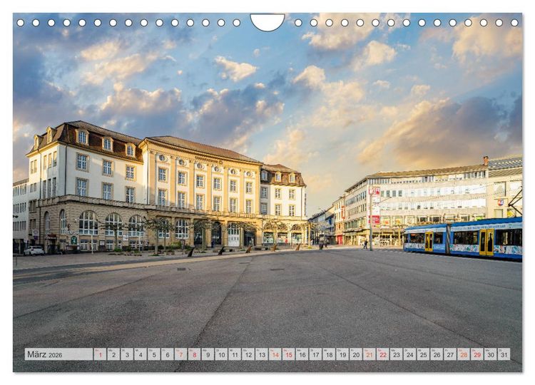 Produktbild: Kassel Stadtansichten (Wandkalender 2026 DIN A4 quer), CALVENDO Monatskalender