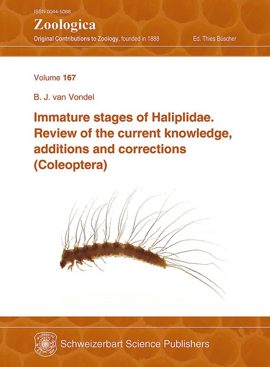 Produktbild: Immature stages of Haliplidae