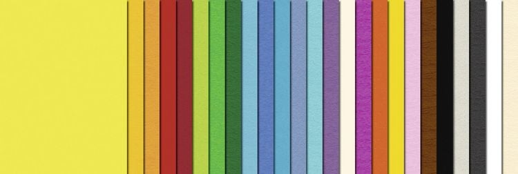 Produktbild: URSUS Basispapiere Super-Tonzeichenpapierblock, 130 g/m&sup2;, Format 24 x 34 cm, 50 Blatt sortiert