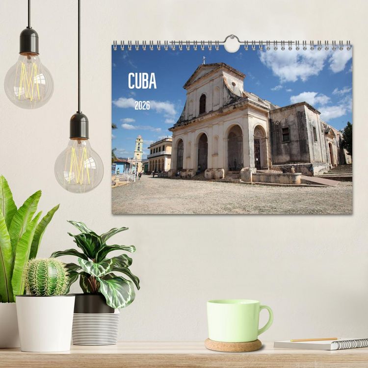 Produktbild: CUBA 2026 (Wandkalender 2026 DIN A4 quer), CALVENDO Monatskalender