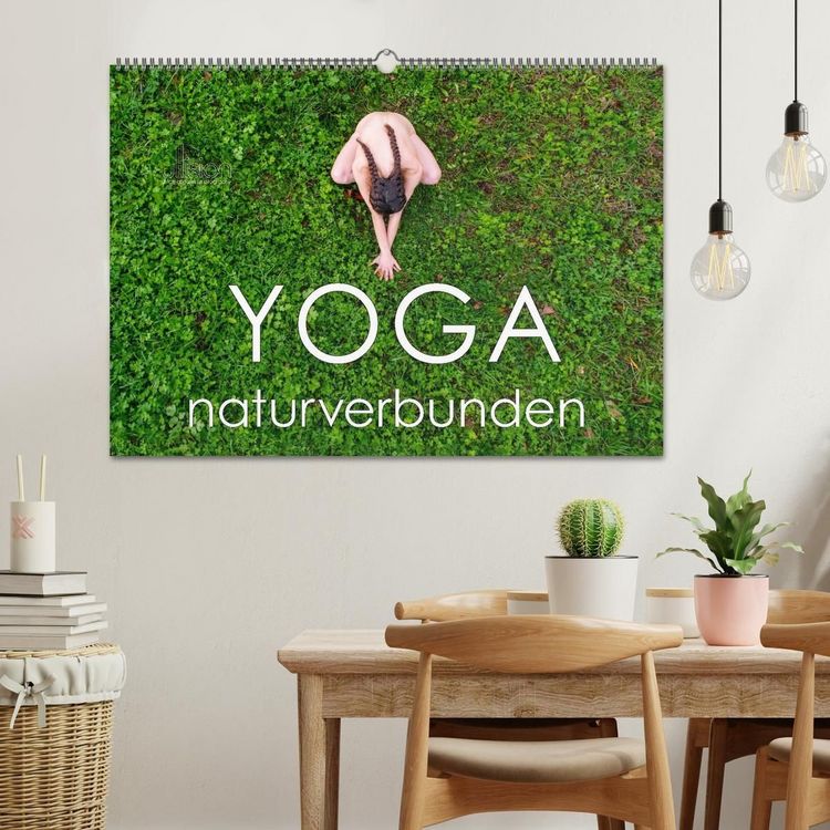 Produktbild: YOGA - naturverbunden (Wandkalender 2027 DIN A2 quer), CALVENDO Monatskalender
