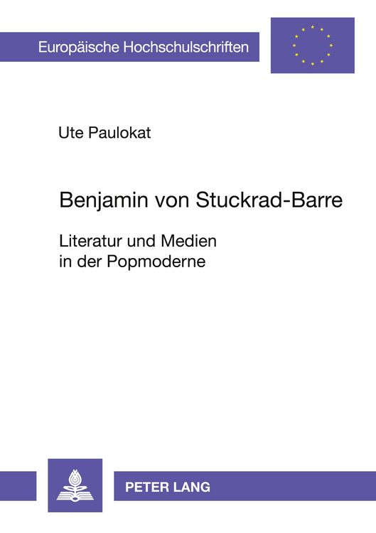 Produktbild: Benjamin von Stuckrad-Barre