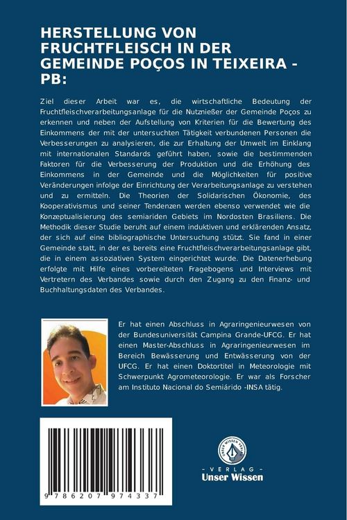Produktbild: Herstellung von Fruchtfleisch in der Gemeinde Po&ccedil;os in Teixeira - Pb: