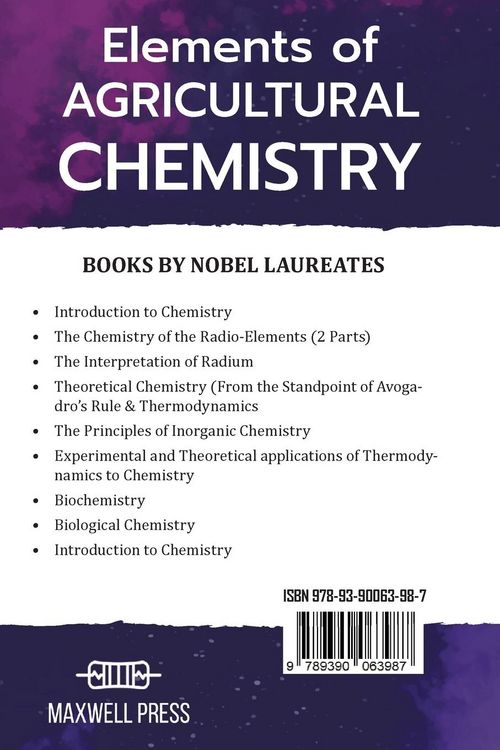 Produktbild: Elements of Agricultural Chemistry