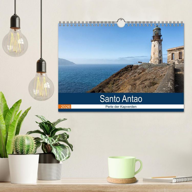 Produktbild: Santo Antao, Perle der Kapverden (Wandkalender 2026 DIN A4 quer), CALVENDO Monatskalender