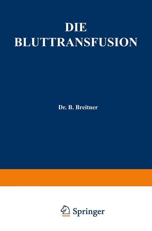 Produktbild: Die Bluttransfusion