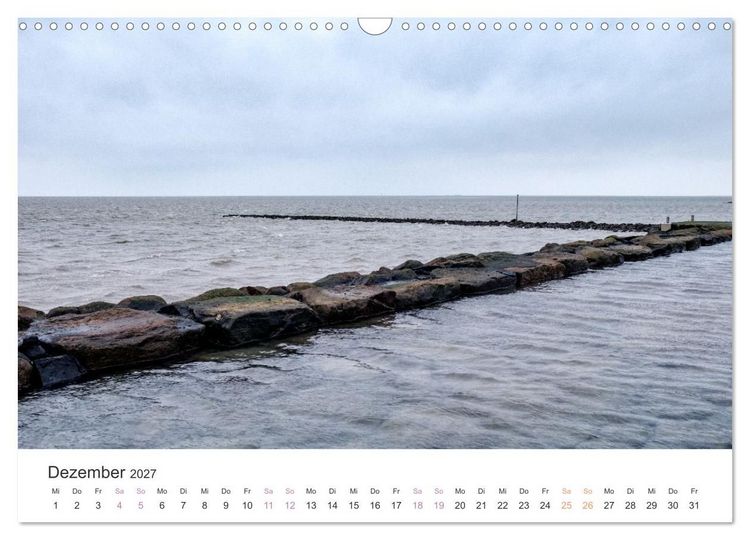 Produktbild: Hamburger Hallig - Der Weg ist das Ziel (Wandkalender 2027 DIN A3 quer), CALVENDO Monatskalender
