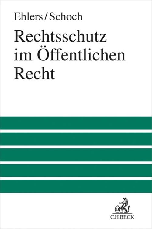 Produktbild: Rechtsschutz im Öffentlichen Recht