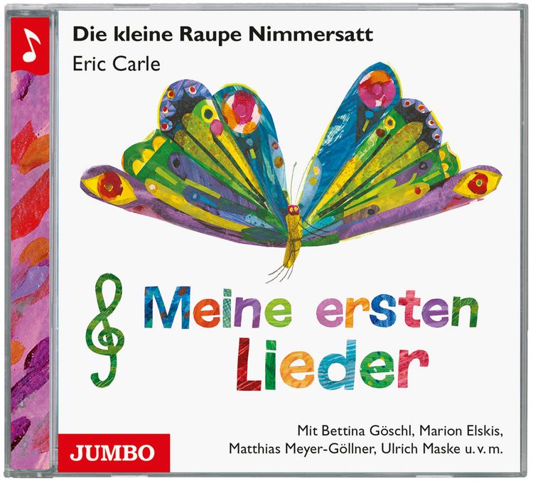 Produktbild: Die kleine Raupe Nimmersatt - Meine ersten Lieder CD