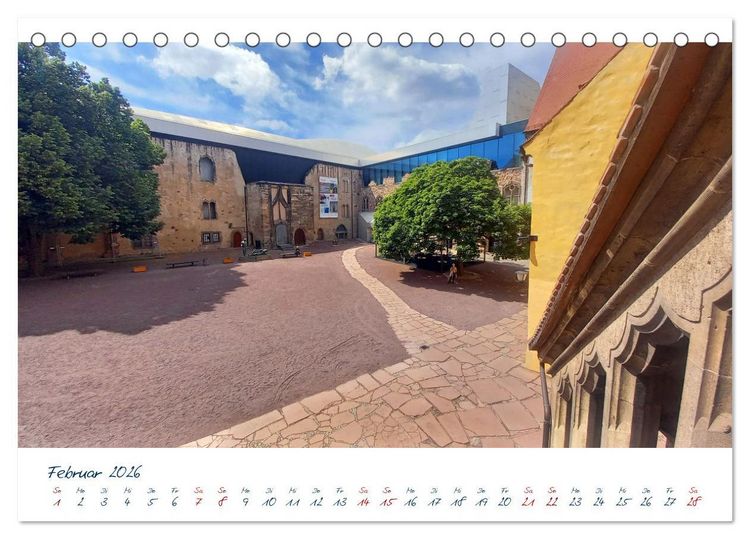 Produktbild: Halle an der Saale. Wir schlendern durch die Heimat von Georg Friedrich H&auml;ndel (Tischkalender 2026 DIN A5 quer), CALVENDO Monatskalender