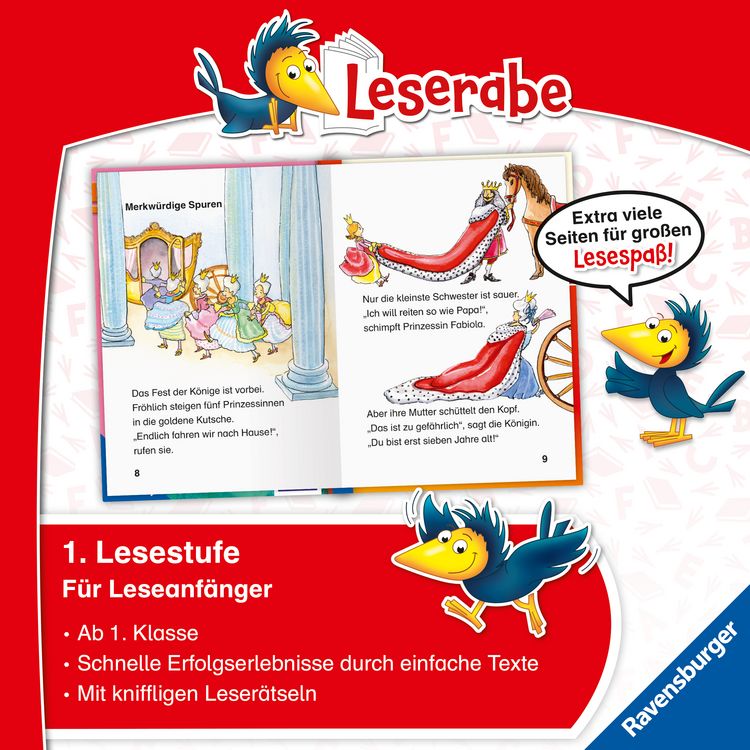 Produktbild: Leserabe Sonderausgaben - Zauberhafte Geschichten f&uuml;r Erstleser. Ponys, Feen und Prinzessinnen