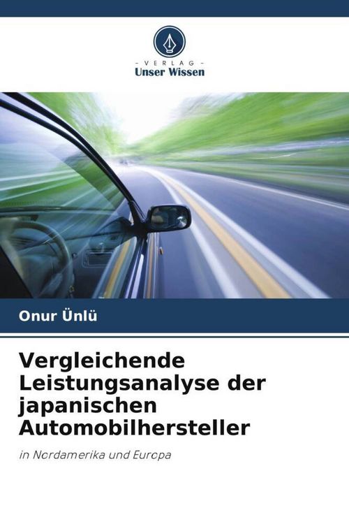 Produktbild: Vergleichende Leistungsanalyse der japanischen Automobilhersteller