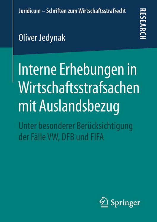 Produktbild: Interne Erhebungen in Wirtschaftsstrafsachen mit Auslandsbezug