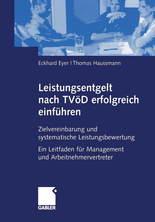 Produktbild: Leistungsentgelt nach TV&Ouml;D erfolgreich einf&uuml;hren