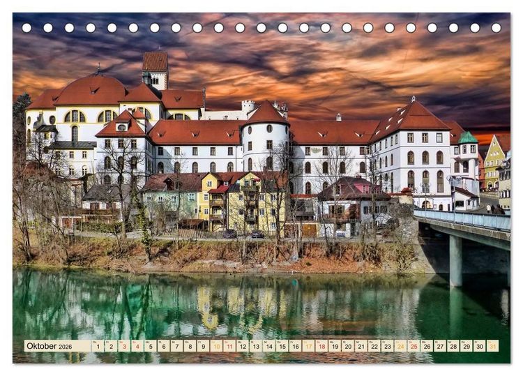 Produktbild: Europ&auml;ische Kl&ouml;ster - unverg&auml;ngliche Sch&ouml;nheiten (Tischkalender 2026 DIN A5 quer), CALVENDO Monatskalender