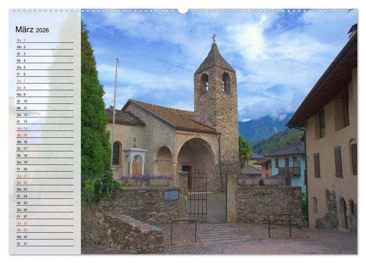Produktbild: Caldonazzo See (Wandkalender 2026 DIN A2 quer), CALVENDO Monatskalender