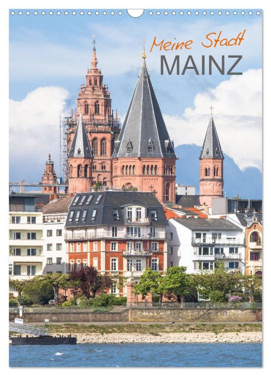 Produktbild: Meine Stadt Mainz (Wandkalender 2026 DIN A3 hoch), CALVENDO Monatskalender