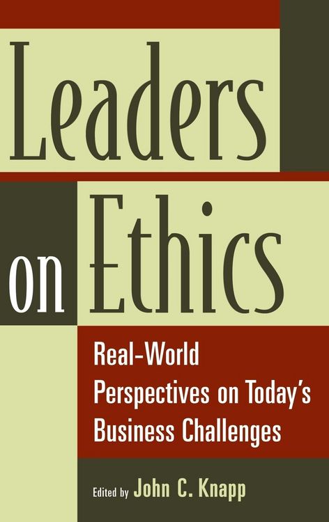 Produktbild: Leaders on Ethics