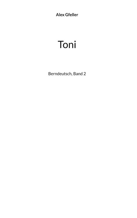 Produktbild: Toni