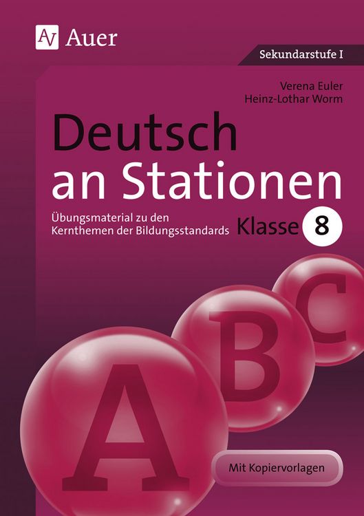 Produktbild: Deutsch an Stationen 8