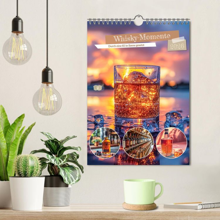 Produktbild: Whisky-Momente (Wandkalender 2026 DIN A4 hoch), CALVENDO Monatskalender