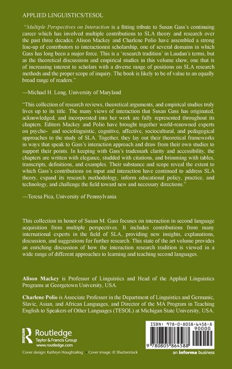 Produktbild: Multiple Perspectives on Interaction