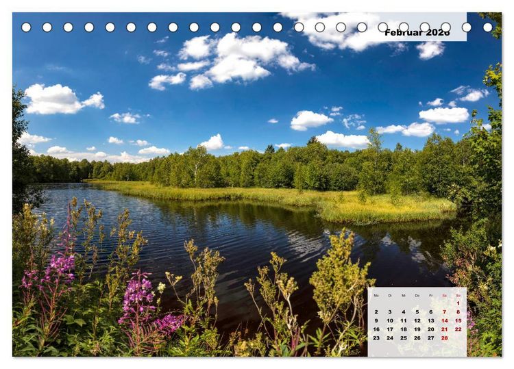 Produktbild: Rh&ouml;ner R&ouml;schen - ein Sommerm&auml;rchen in der Hochrh&ouml;n (Tischkalender 2026 DIN A5 quer), CALVENDO Monatskalender