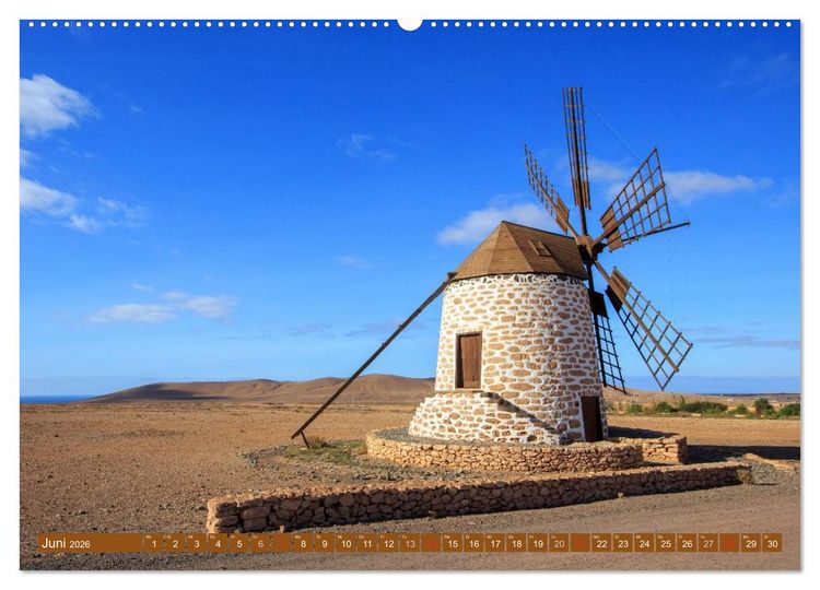 Produktbild: Fuerteventura (hochwertiger Premium Wandkalender 2026 DIN A2 quer), Kunstdruck in Hochglanz