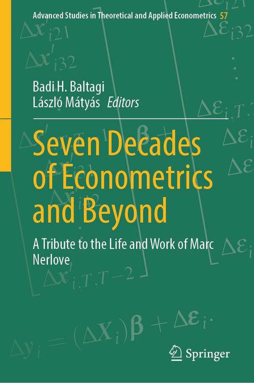 Produktbild: Seven Decades of Econometrics and Beyond