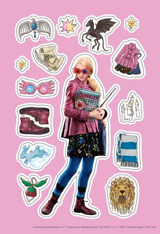 Produktbild: Harry Potter: Der offizielle Sticker- und Malblock