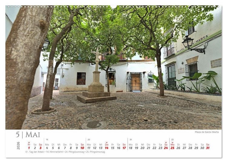 Produktbild: Sevilla - Die Wiege des Flamenco (Wandkalender 2026 DIN A2 quer), CALVENDO Monatskalender