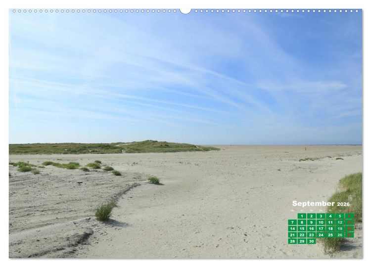 Produktbild: St. Peter-Ording (Wandkalender 2026 DIN A2 quer), CALVENDO Monatskalender