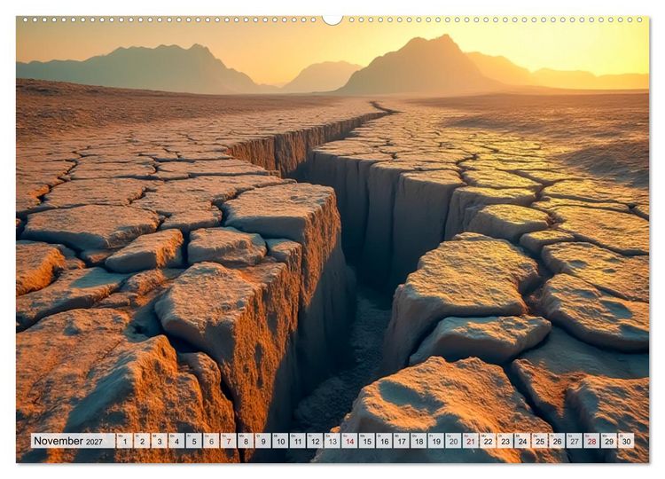 Produktbild: Naturgewalten - Ungez&auml;hmt und Unaufhaltsam (hochwertiger Premium Wandkalender 2027 DIN A2 quer), Kunstdruck in Hochglanz