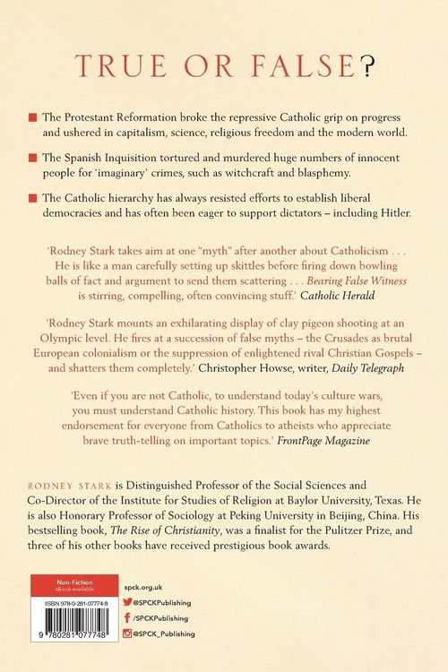Produktbild: Stark, R: Bearing False Witness - Debunking Centuries Of Ant