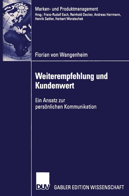 Produktbild: Weiterempfehlung und Kundenwert