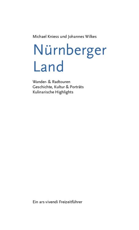 Produktbild: N&uuml;rnberger Land
