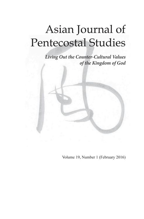 Produktbild: Asian Journal of Pentecostal Studies, Volume 19, Number 1