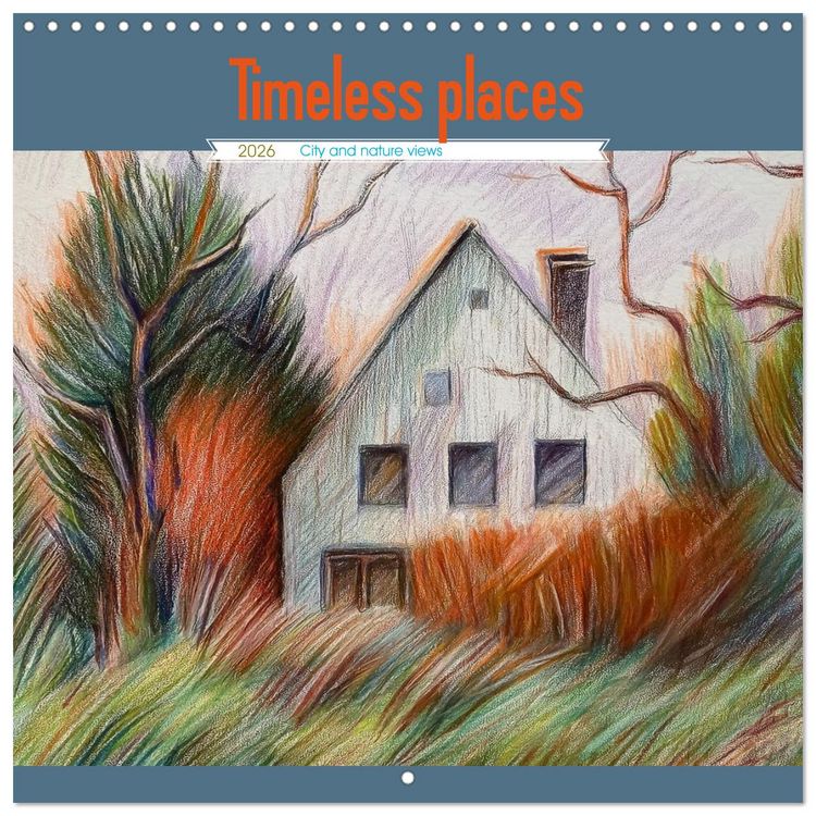 Produktbild: Timeless places (Wall Calendar 2026 12 &times; 12 Inch) CALVENDO 12 Month Wall Calendar