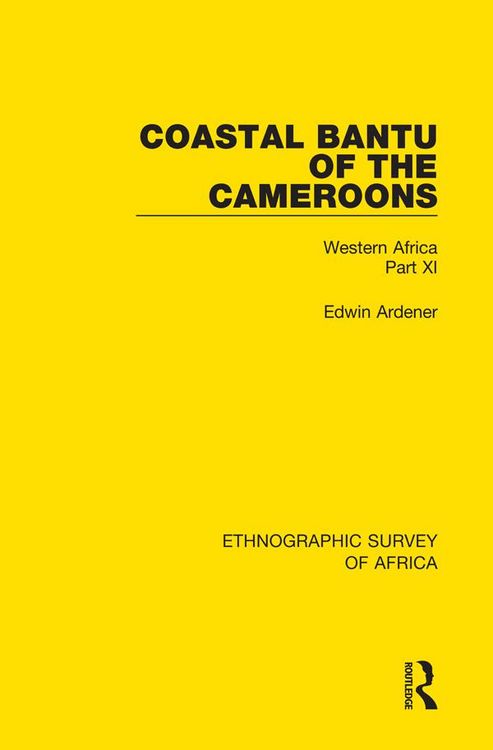 Produktbild: Coastal Bantu of the Cameroons