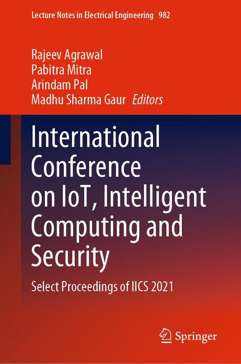Produktbild: International Conference on IoT, Intelligent Computing and Security